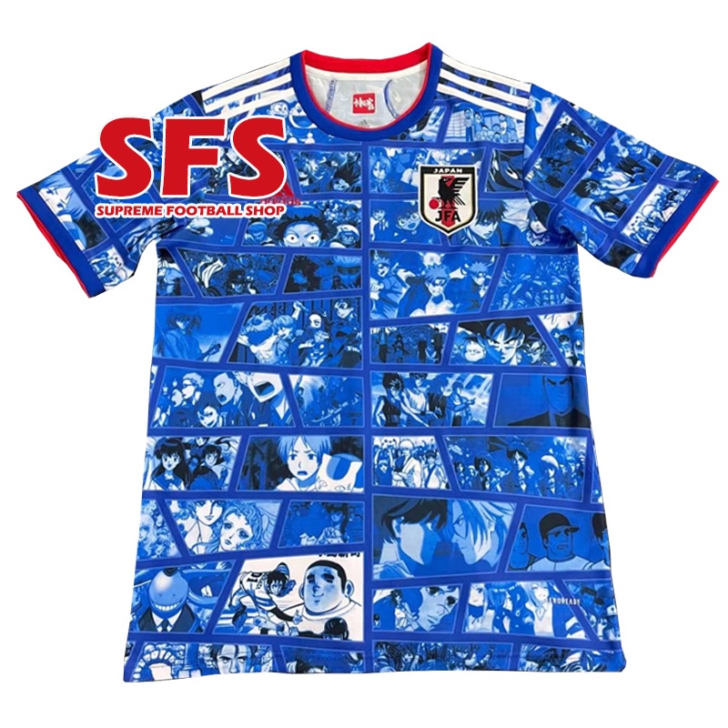 Sfs Top Quilty Jap N Jersey Fans Versi N De Dibujos Animados