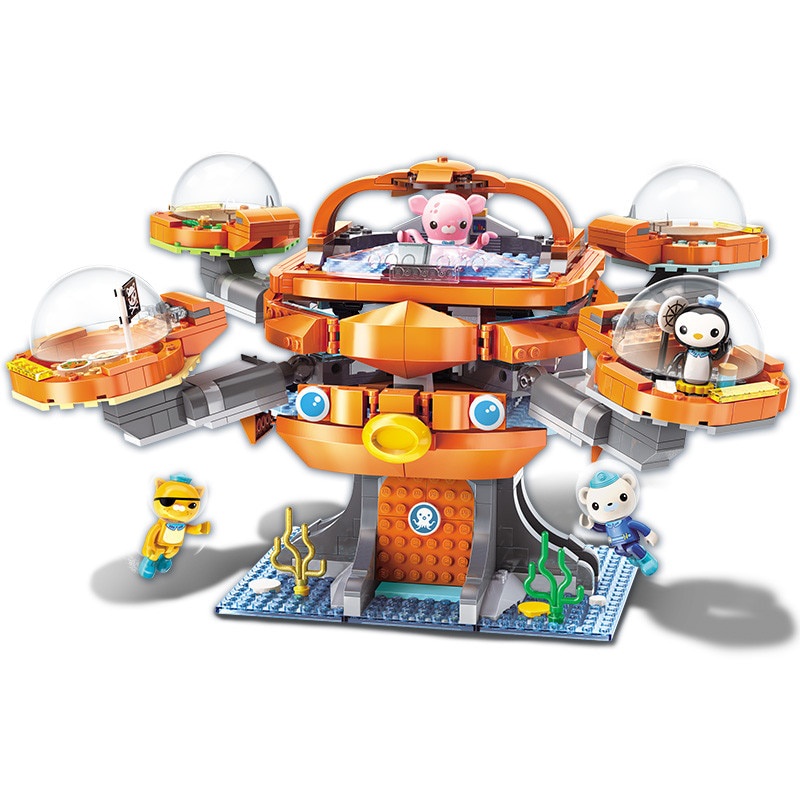 De Dibujos Animados Octonauts Fortress Serie Bloque De Construcci N