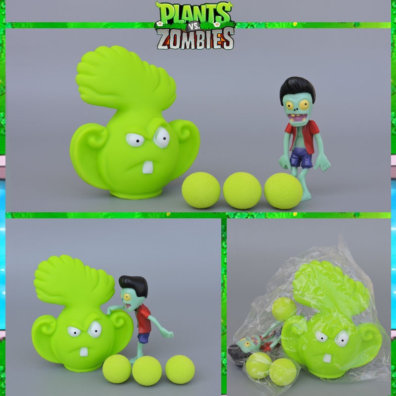 Estilos Nuevo Popular Juego Pvz Plantas Vs Zombies Peashooter Pvc