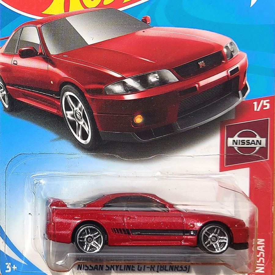 Merah Hotwheels Putih Ruedas Calientes Nissan Skyline Gt R R Rojo