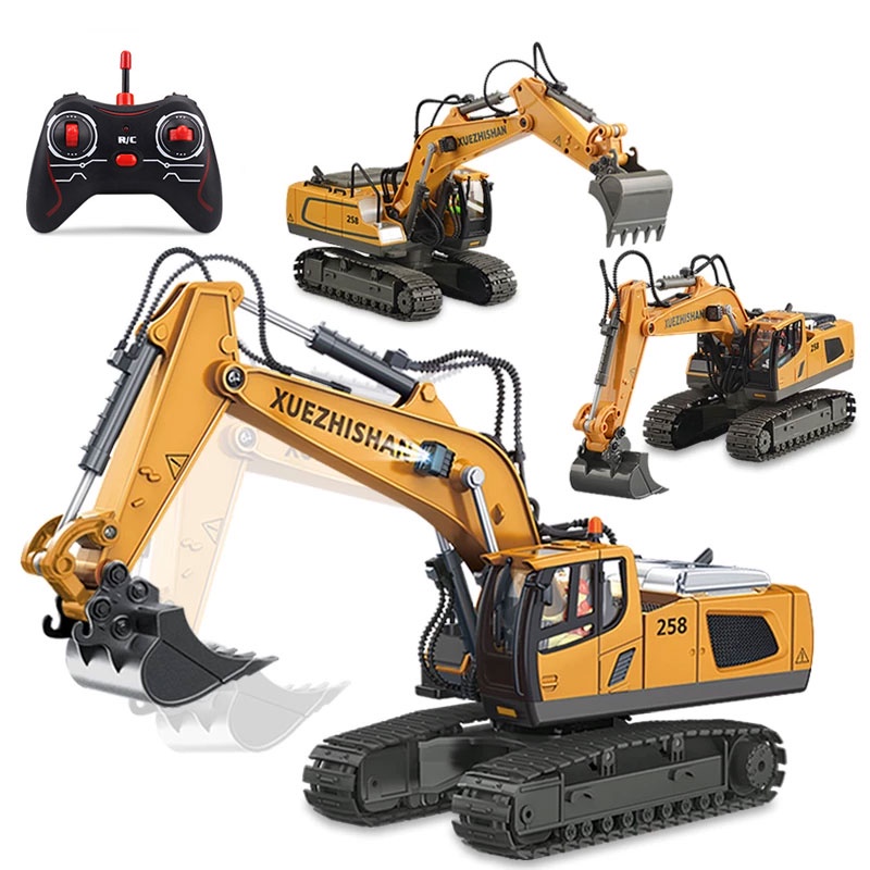 Rc Excavator De Controle Remoto Escavadeira Caminhao Controle Remoto