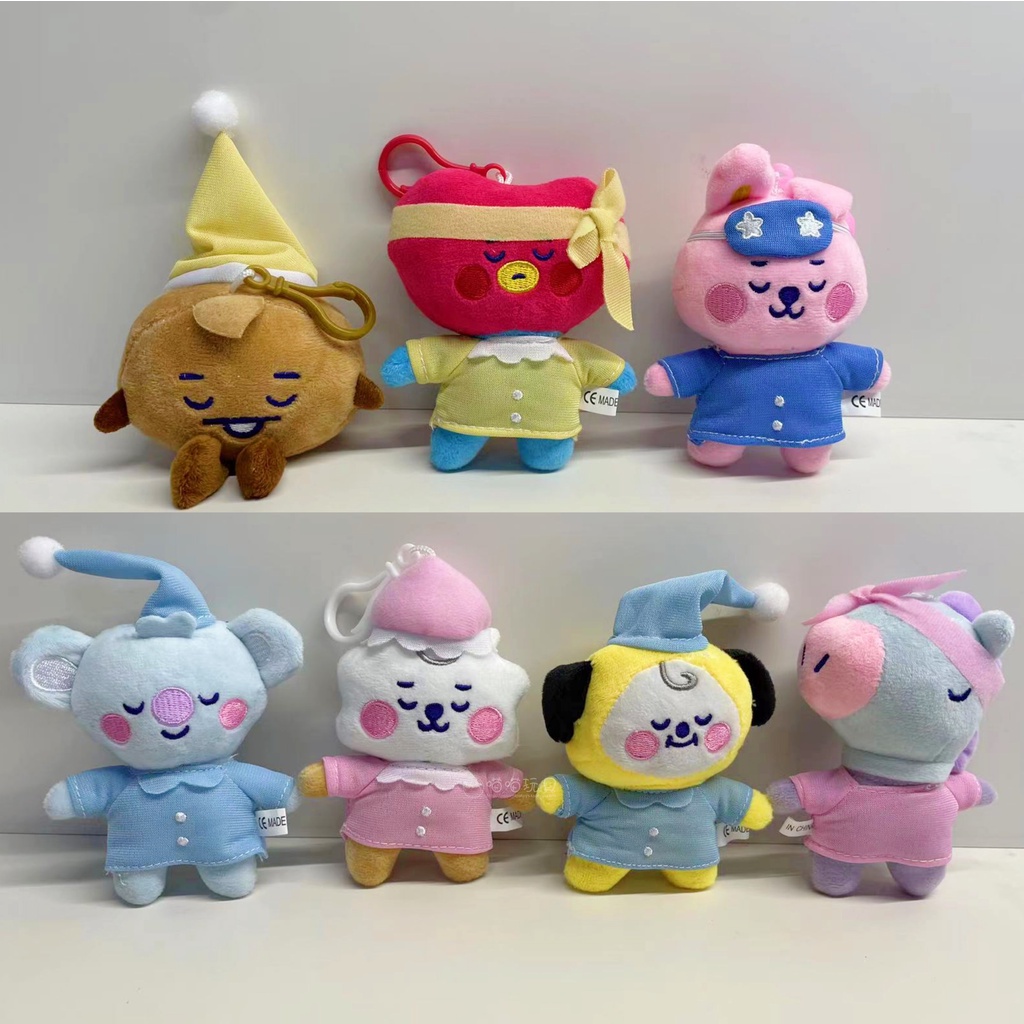 Kpop Dibujos Animados Pijamas Dise O Bt Peluche Bts Chimmy Cooky Koya