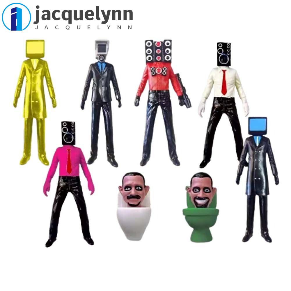 JACQUELYNN Skibidi Toilet Figura De Acción Modelo Personajes De