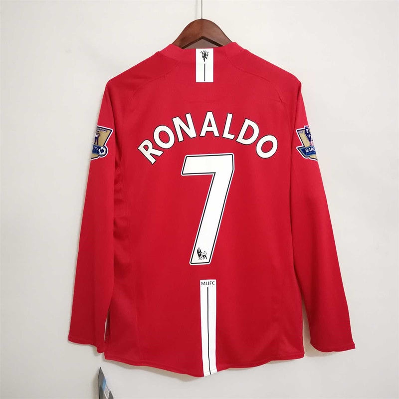 Camiseta De F Tbol Cristiano Ronaldo Manga Larga Mu Polera De