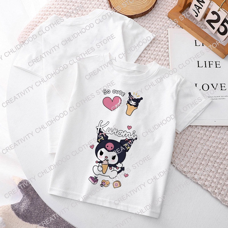 Nuevo Kuromi Tristeza Ni Os Polera Y K Kawaii Sanrio Anime Cinnamoroll