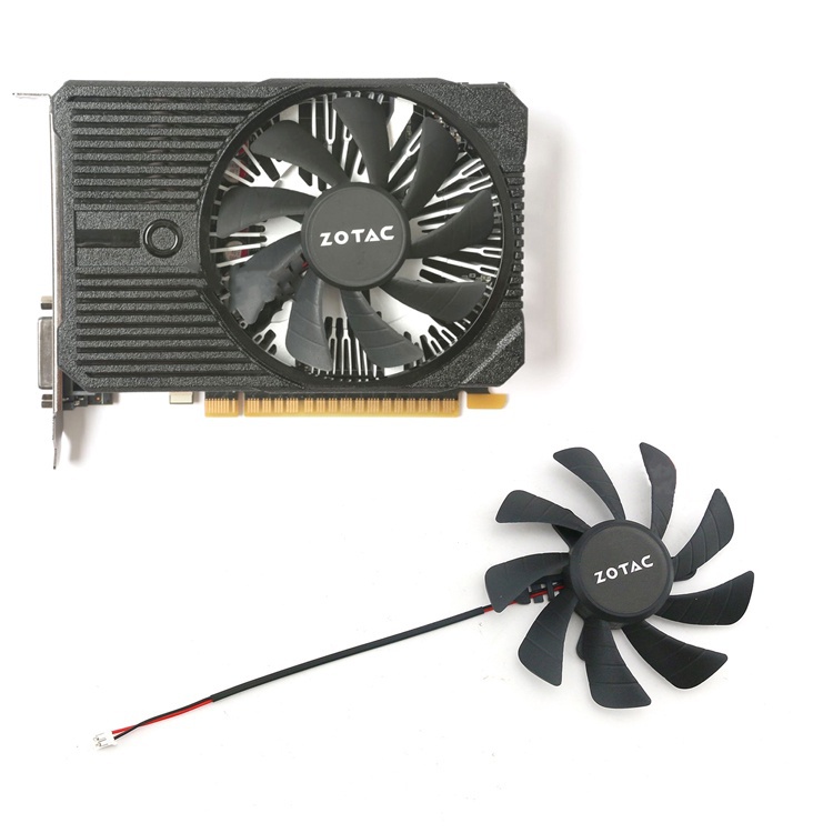 Ventilador De La Tarjeta Gráfica T129215SH GA92S2U Para ZOTAC GTX1050