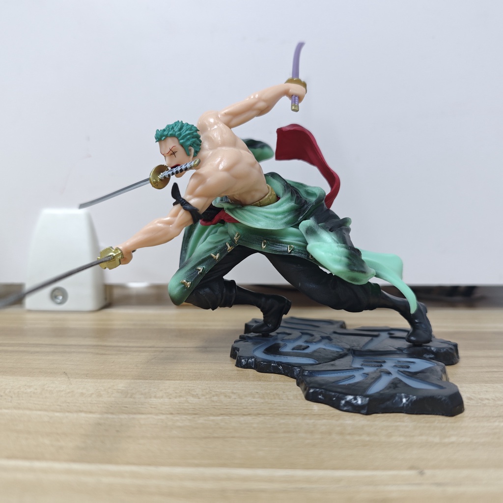 One Piece Zoro Roronoa Figura De Acción NIka Luffy Anime Figuras Modelo