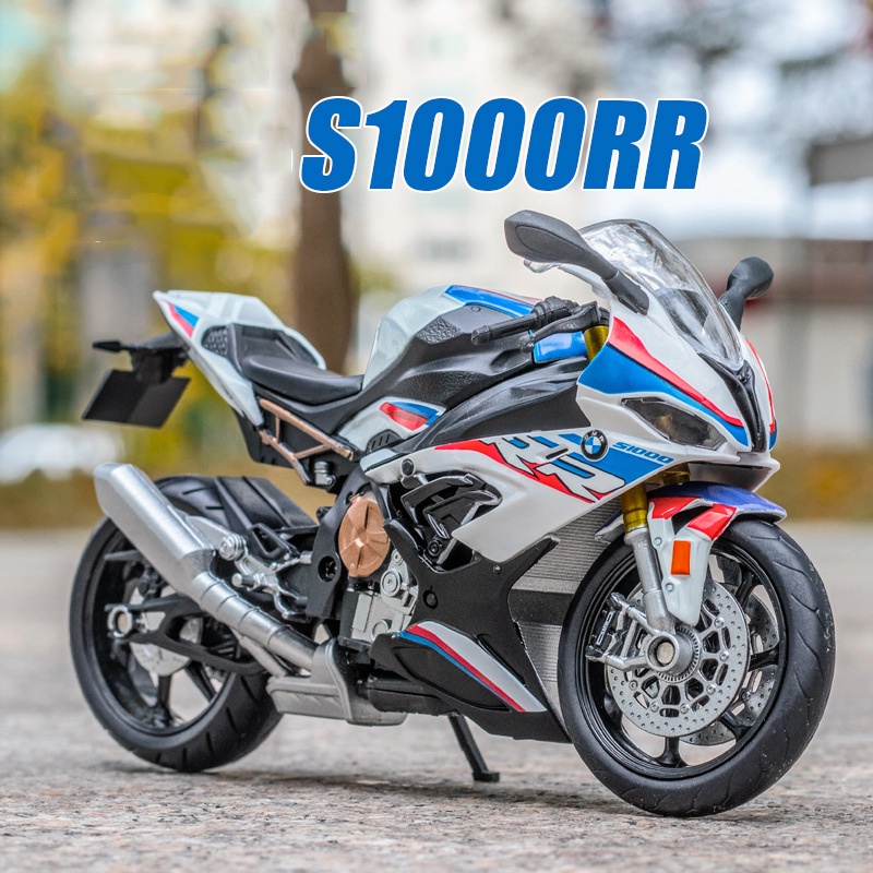 1 12 BMW S1000RR Veh culos Diecast Coleccionables Aficiones