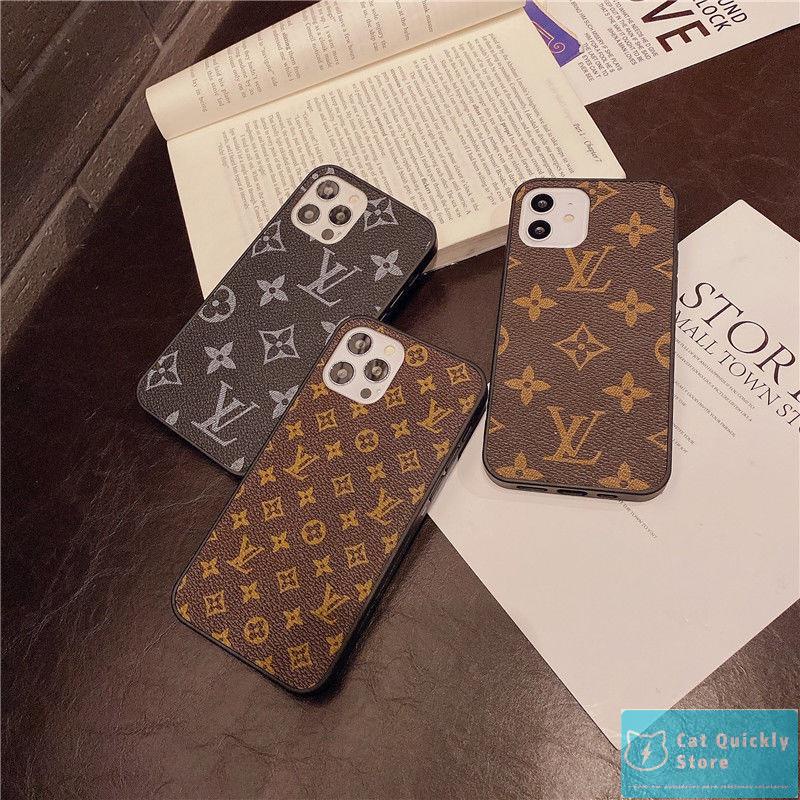 Lv Tendencia Moda Bordado iPhone 12/12Pro 12 11 Pro Max 14 X XR XS