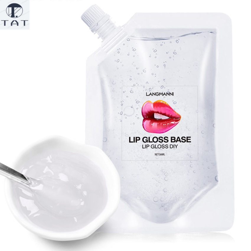 DIY Clear Lip Gloss Base Oil NonStick Moisturizing Lipstick Material Gel For Lip Gloss Base