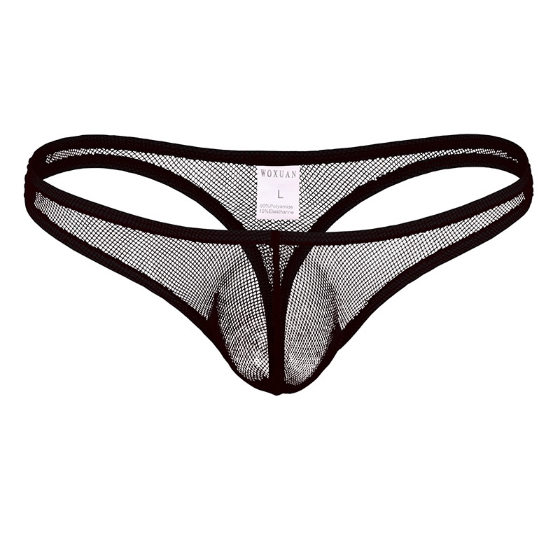 Tangas De Malla Para Hombre Pene T back Ropa Interior Gay Mini