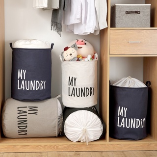 Comprar Cesta de lavandería grande con asa para cubo, cesta plegable para  lavar ropa sucia, bolsa de almacenamiento