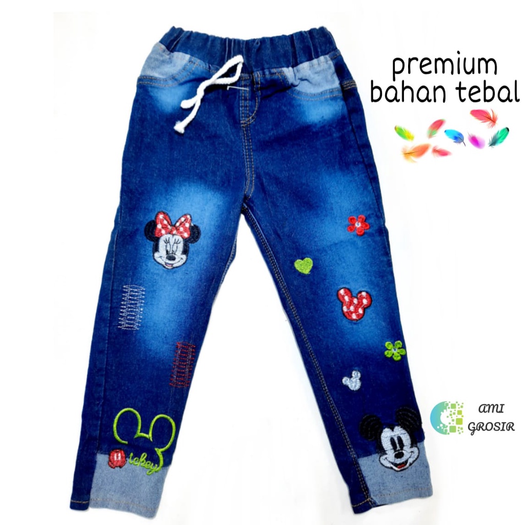 Pantalones vaqueros mickey online mouse