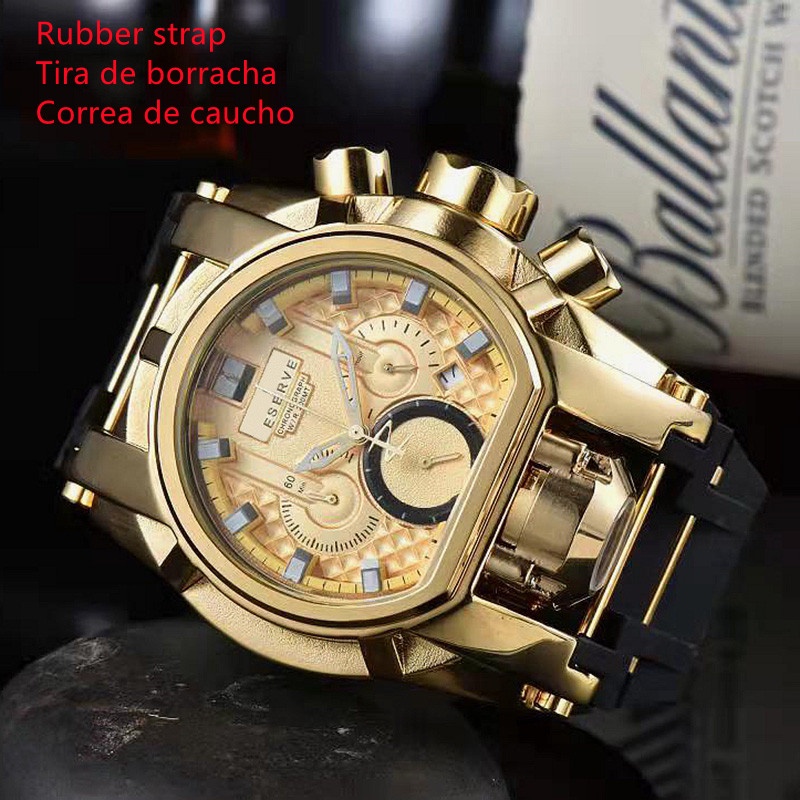 2022 Invicta Reserva Bolt Zeus Hombres Reloj Función Completa 100 % Trabajo  Lujo Cronógrafo De Pulsera Dropshipping | Shopee Chile