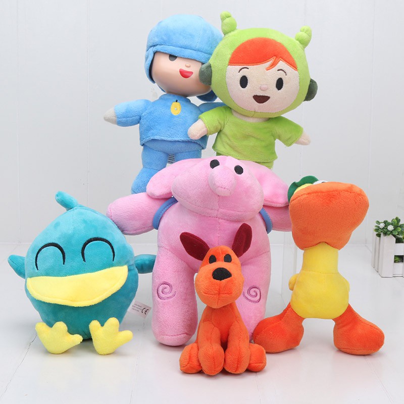 Lindo Muñeco De Peluche Suave Pocoyo Elly Pato Loula Figura Niños