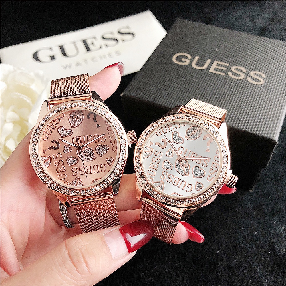 Reloj guess mujer rosado hot sale