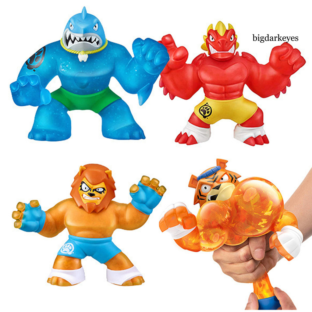 bigdarkeyes Goo Jit Zu Figuras De Juego Con Forma De Animal