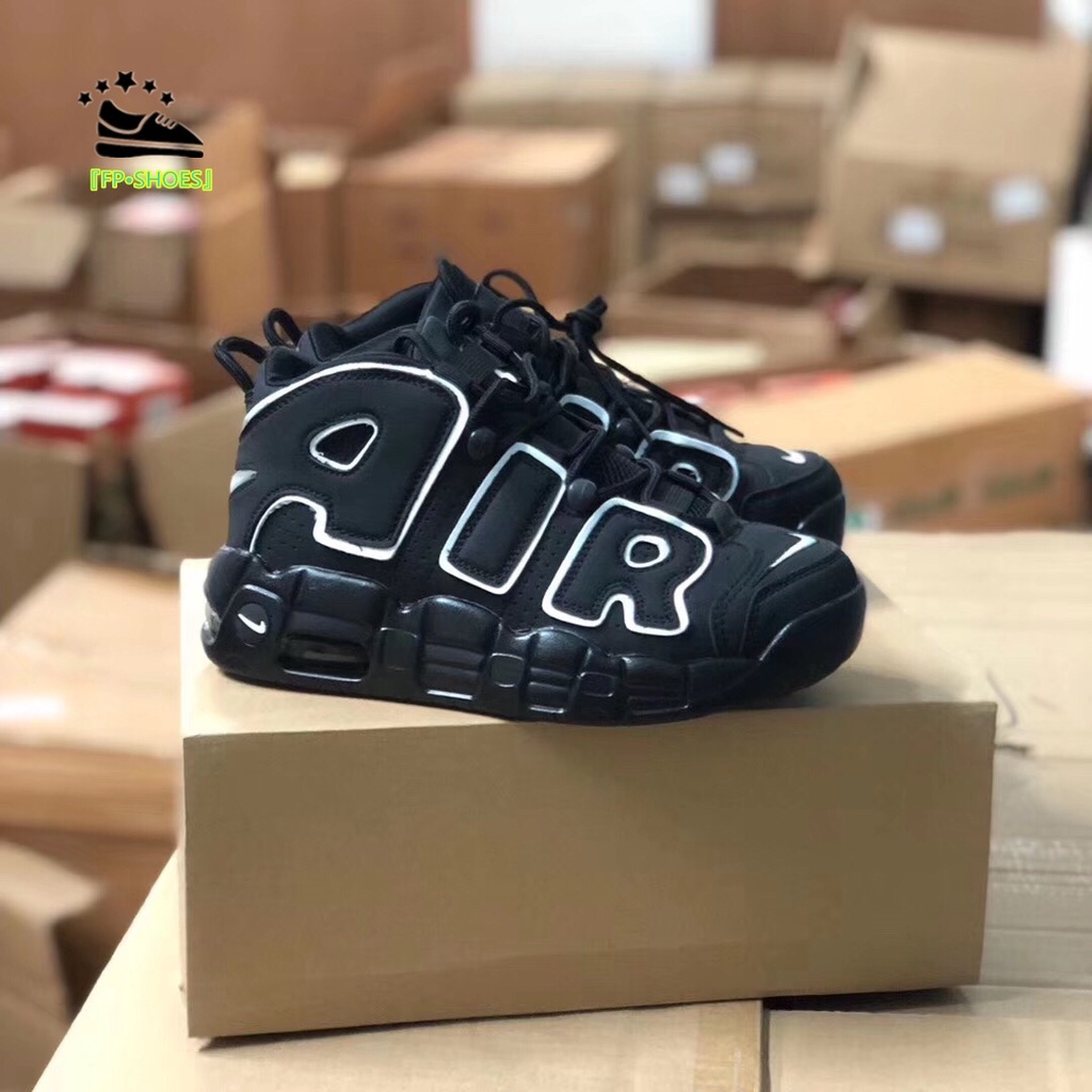 [FP3] EU36-44 N8866K AIR MORE Uptempo Big Men SHOES Women Black Sports ...