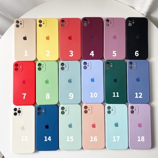 Carcasa De Silicona Líquida Precisa Para iPhone 11 12 13 14 15 Pro Max