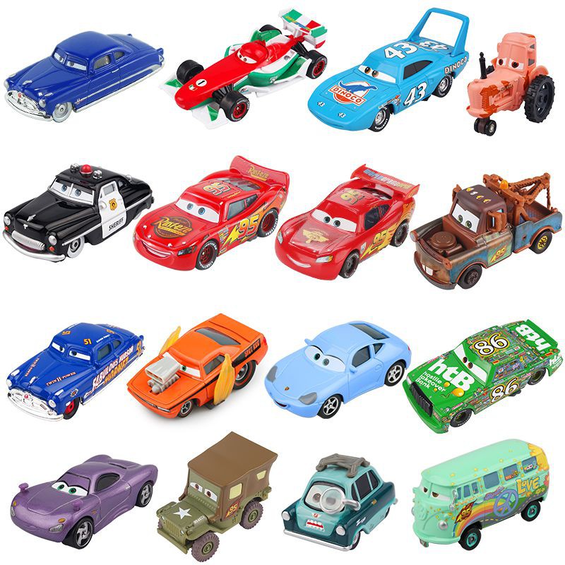 Disney Pixar Cars 2 3 Lightning McQueen Mater Jackson Storm Ramirez 1 55 Diecast Vehiculo Ninos Juguete Metal Aleacion Regalo Shopee Chile