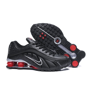 Nike shox best sale negro con rojo