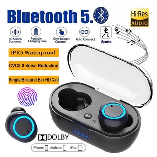 Auriculares In-ear Inalámbricos Y50 Tws Táctil Bluetooth