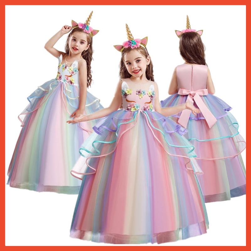 Vestidos de unicornio para online niña de 10 años