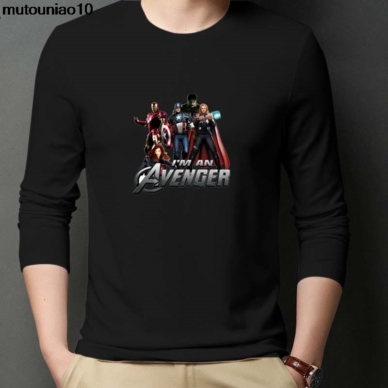 Pigiama in jersey di cotone con stampa - Nero/Marvel Comics - H&M