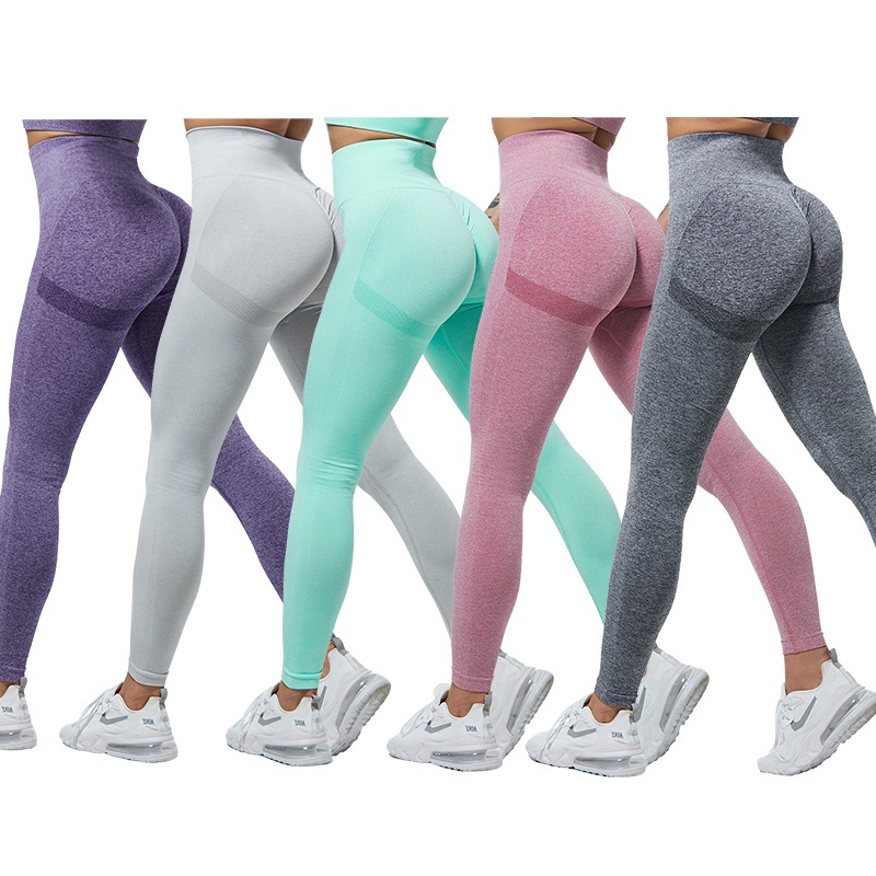 Los leggings efecto push up – y sin costuras – más favorecedores