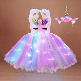 Vestuario fashion de unicornio para cumpleaños