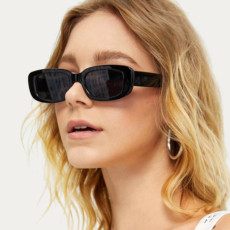 Gafas de sol cuadradas para mujer, gafas de sol nuevas con montura pequeña para  mujer, gafas de sol a la moda - Temu Chile