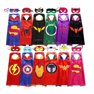 Capas de superhéroes para niños o niñas, fiestas de cumpleaños