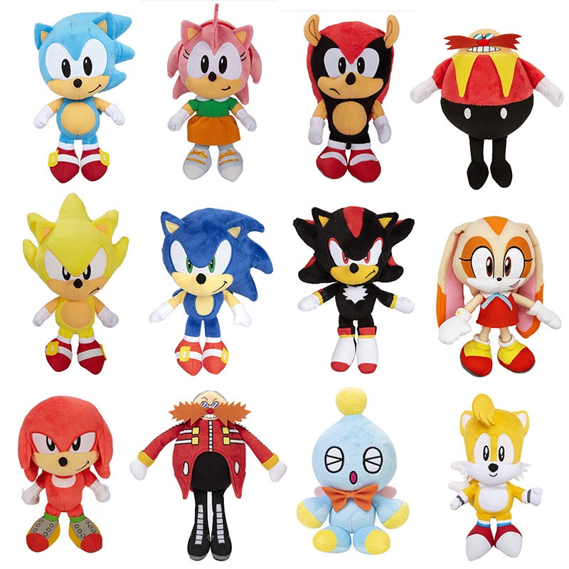 Great Eastern GE-8958 Sonic The Hedgehog - Peluche supersonico, 12 pollici