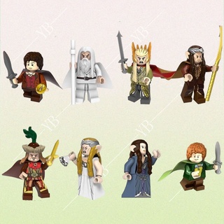 El Se or De Los Anillos Serie Ensamblado Minifiguras Elfo Rey