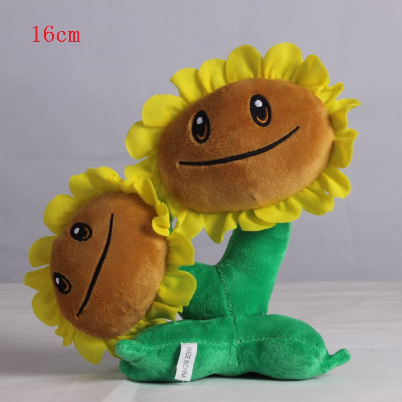 Plantas Vs Zombies Doble Girasol Juguetes De Felpa Pvz Gemelas Peluche  Suaves Figura De Juego De Juguete Para Niños | Shopee Chile