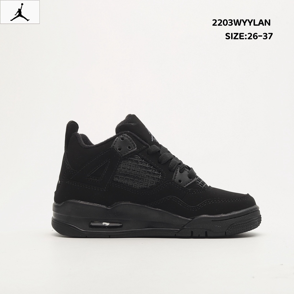 jordán retro 4 negras