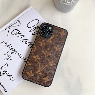 Listo Stock ! Louis Vuitton Moda Lujoso Bordado IPhone 12/12Pro 12 11 Pro  Max 7/8 X XR XS Carcasa Cubierta De La Cámara Proteger Caso