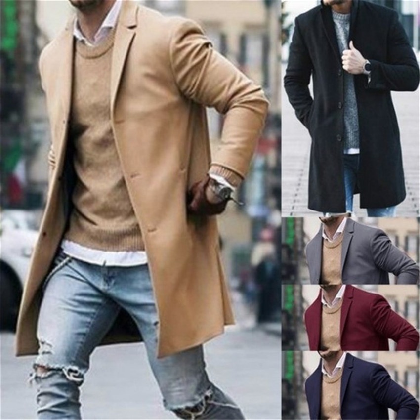 Hombres Chaqueta de negocios Ropa para hombres Chaquetas y abrigos