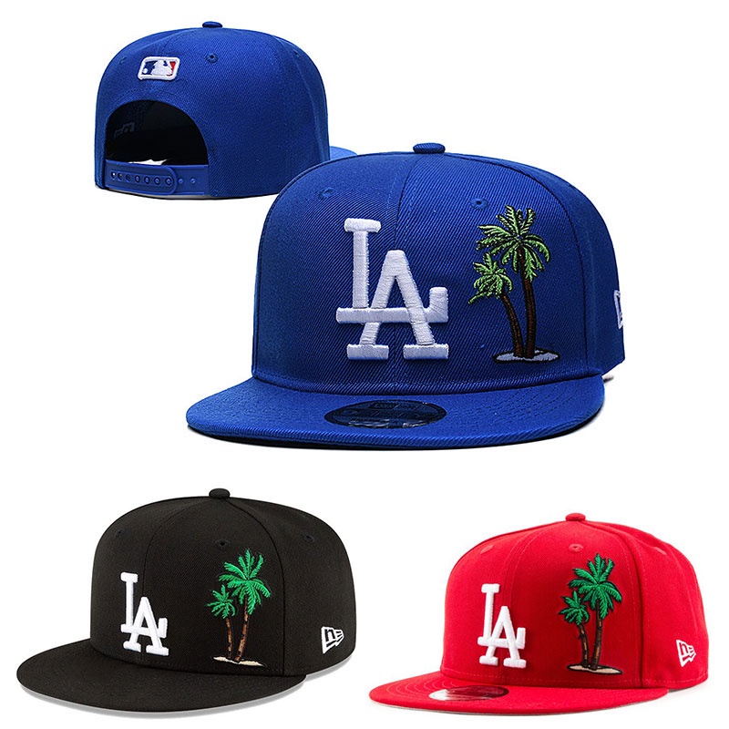 New Era 9FIFTY Ajustable Snapback Sombrero Para Hombres Mujeres Los Angeles Dodgers LA Gorra De Beisbol Shopee Chile