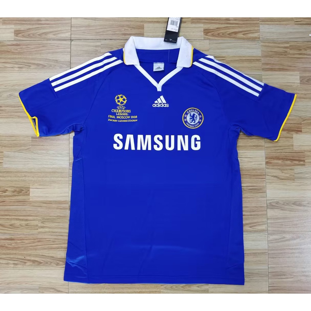 2008 Chelsea Home Retro Jersey Camiseta De F tbol De Alta Calidad