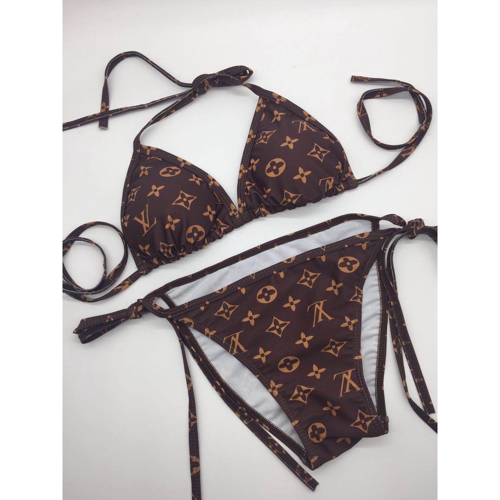 verano de lujo marca de dise o louis vuitton sexy bikini traje de