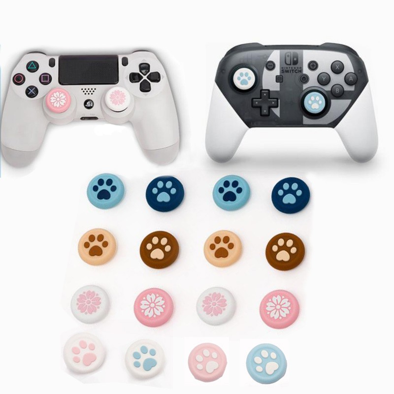 Nueva PS5 Pata De Gato Sakura Pulgar Palo Tapa Joystick Cubierta Para ...