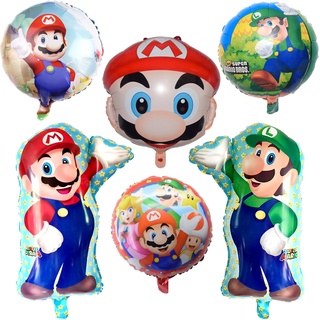 Pack decoración cumpleaños Super Mario Bross - Envío 24h