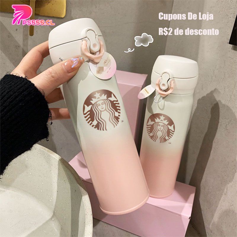 Starbucks Thermos Bottle 500ml 304 Taza De Preservación Del Calor De