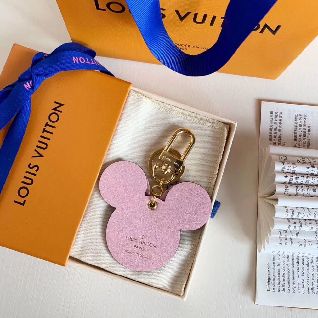 Louis Vuitton Minnie Mouse-Bolsa De Encanto Y Llavero Sin Caja