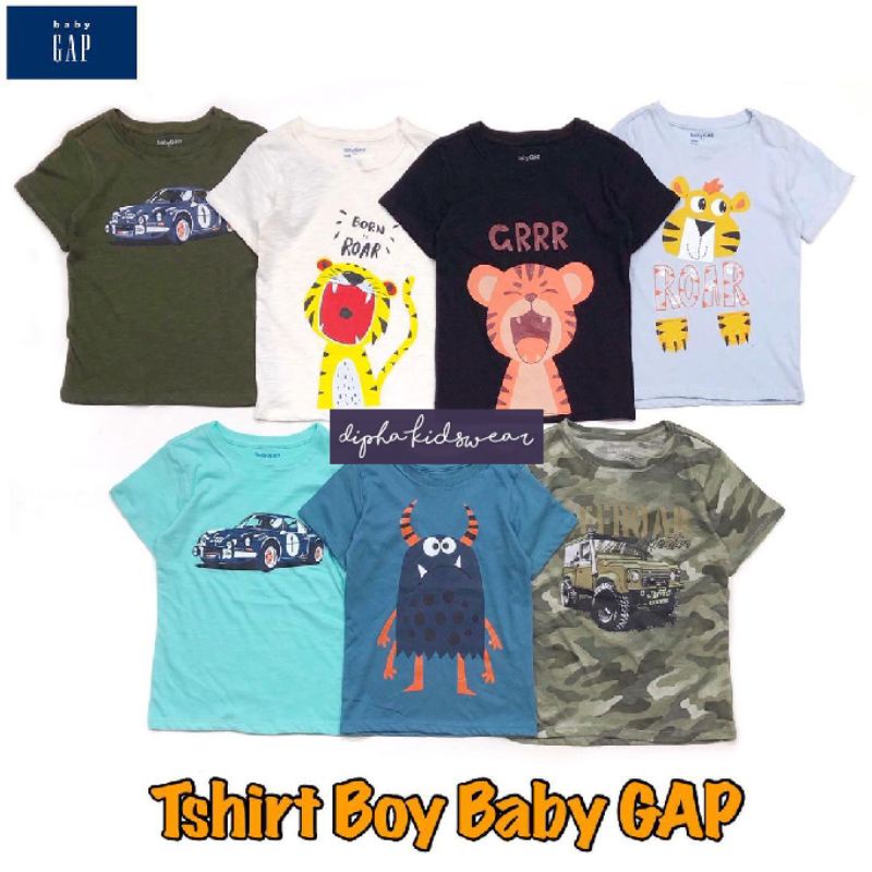 Ni o beb camiseta GAP 12345 a os de edad ropa de ni os ropa de marca de los ni os