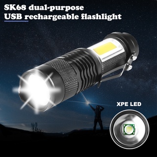 Linterna potente XHP360 de 9000LM, linterna táctica de alta potencia,  linterna recargable, lámpara de mano, linterna