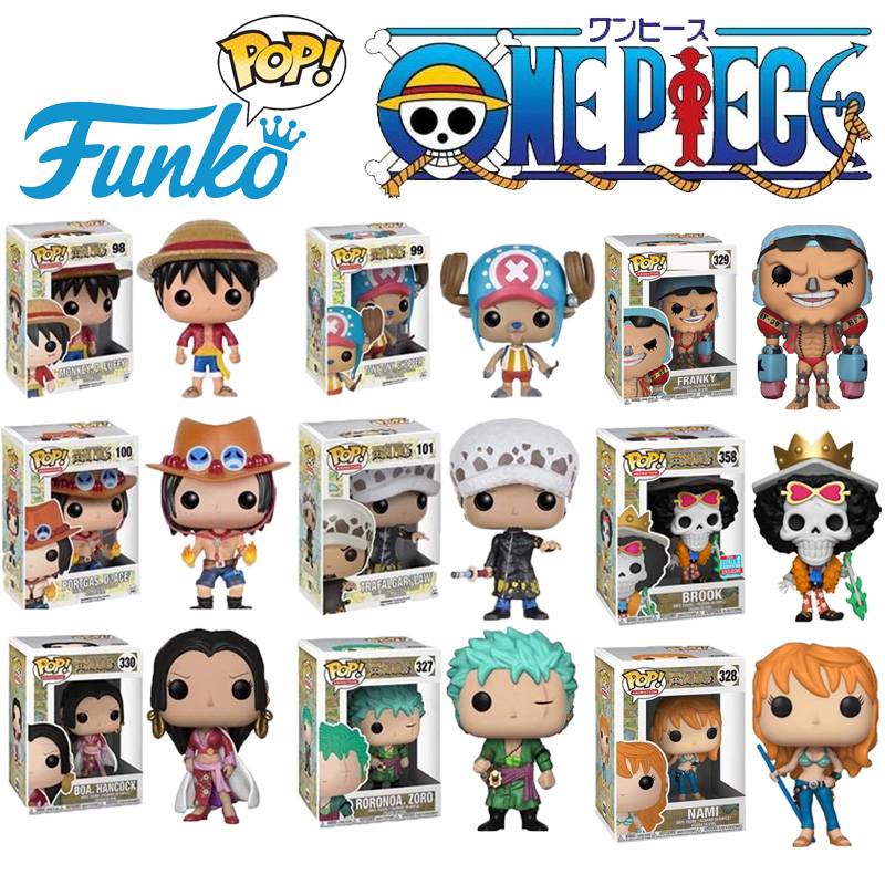 Funko Pop Anime One Piece Cuerno Ace Tony Machete Roronoa Zoro