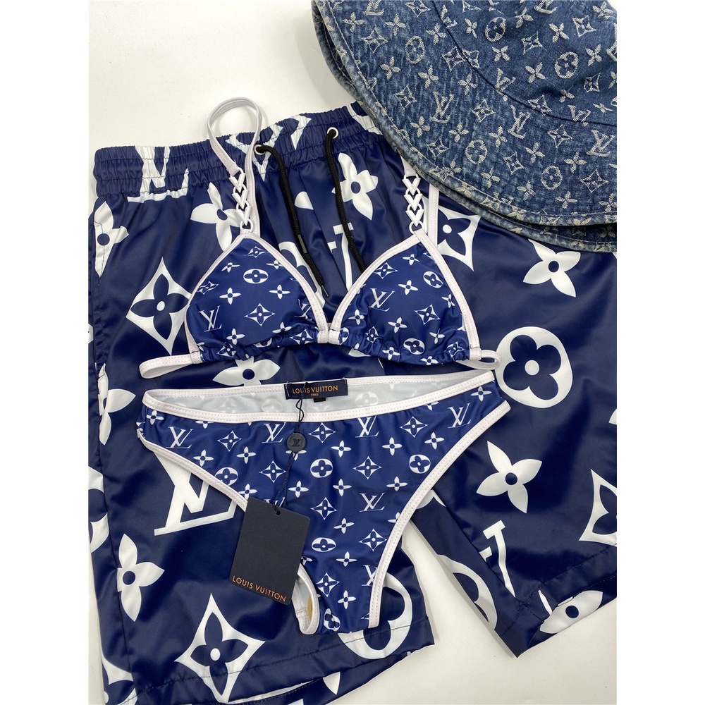 Verano De Lujo Marca De Diseñador louis vuitton sexy bikini Trajes De Baño  Traje