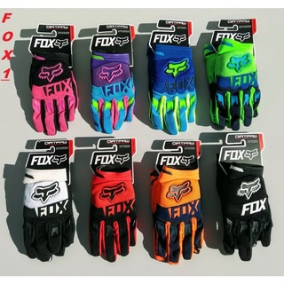 Guantes Fox Racing Guantes de dedo completo para motocicleta todoterreno de  11 colores, bicicleta de montaña